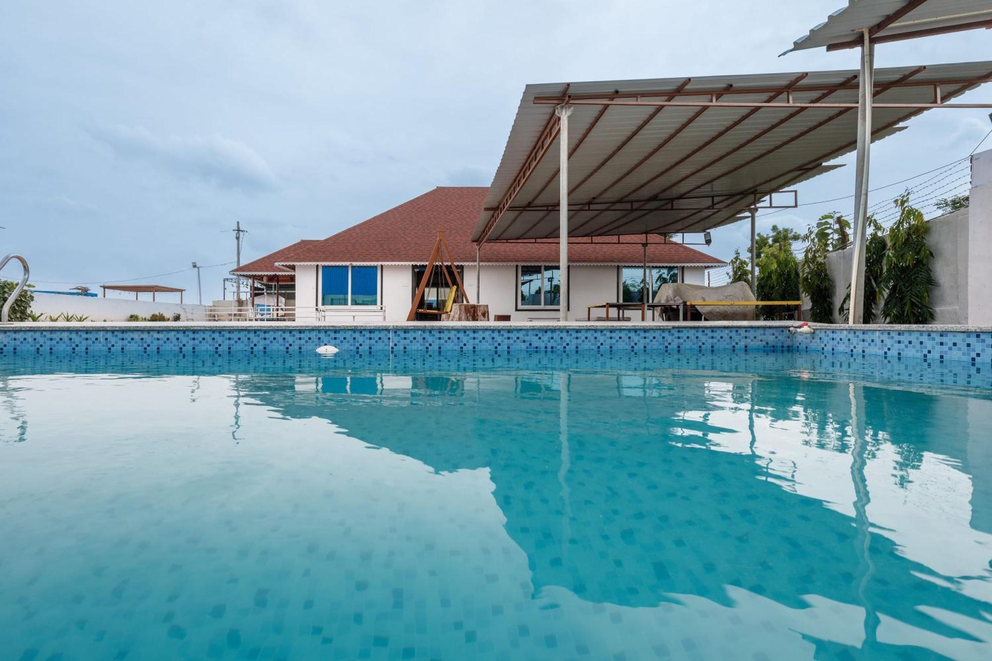 Aqua Lagoon Villa By Secret Turtle Pvt Pool Private Lawn Secunderābād Exterior foto